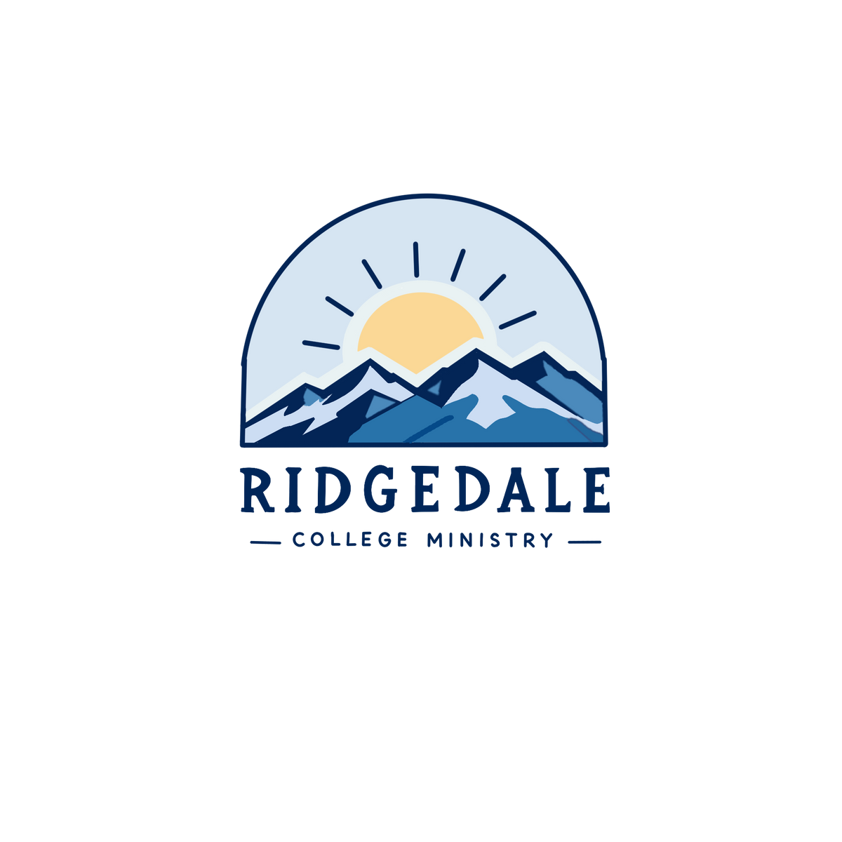 Ridgedale Baptist Church - Mountains Sticker